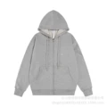 Gray full zipper