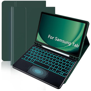 For Samsung S10Plus Case S9fe Backlit Touch Keyboard S7FE 12.4 Bluetooth Keyboard Leather Case