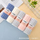 Coral Velvet Towel Candy Bar Soft, Water-Absorbent and Lint-Free Household Towel Manufacturer Supplies Five-Piece Set with Printable Logo