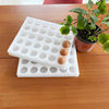 EPE Pearl cotton egg tray cosmetics reagent applicable logistics packaging box 4cm express packaging egg tray box