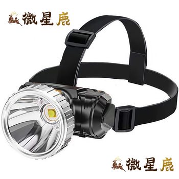 Factory Supply Led Strong Light USB Rechargeable Headlight Night Fishing Outdoor Running Camping Style Miner's Lamp Head-Mounted Flashlight