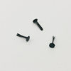 4.5*12mm black round two-foot nail round head two-angle nail flat head two-foot nail 4*8mm silver foot nail