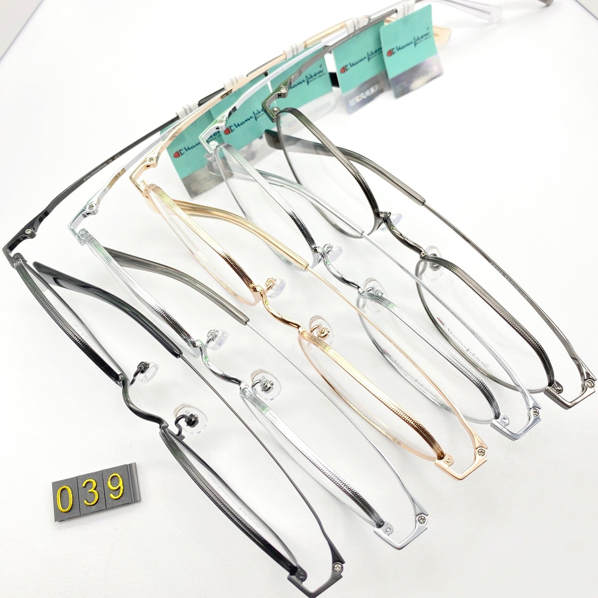 New Zb340 Korean Style Plain Glasses Frame for Literary Women, Retro, Can Be Equipped with Degree Anti-Blue Light Myopia