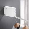 Invisible Clothesline Retractable Punch-Free Windproof Anti-Slip Balcony Indoor Wall-Mounted Clothesline Clothes Drying Rack