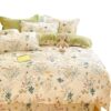 Cotton Four-piece Set Cotton 2025 New Bedding Fresh Floral Quilt Cover Bed Sheet Dormitory Three-piece Set Bedclothes