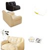 Fabric Sofa Bean Bag, Reclining and Sleeping, Single or Double Bedroom, Lazy Small Sofa, Rental Room, Small Apartment, Leisure Lounge Chair