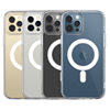 Suitable for Iphone17 Magnetic Phone Case, Apple 16 Wireless Charging Transparent Magnetic Case, Magsafe15 Phone Case