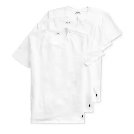 Polo Cross-Border Classic Style Pure Cotton 230g T-Shirt High Quality Couple's 1-Piece Set Round Neck Andov0