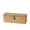 Japanese Seaweed Compartment Storage Box Rattan Office Desk Sundry Storage Basket Cosmetics Storage Basket Manufacturer Wholesale