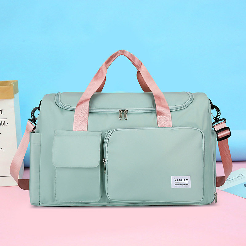 Travel Bag for Men, Portable Clothing Storage Bag, Sports and Fitness Bag, Women's Travel Luggage Bag, Lightweight Travel