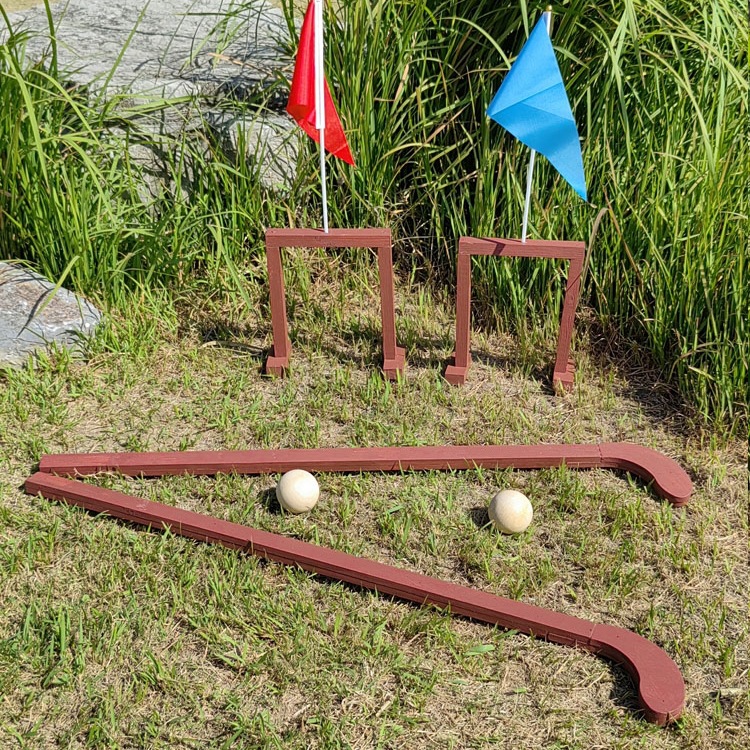 捶丸传统游戏道具锤丸仿古木质户外运动公司团建活动幼儿园曲棍球