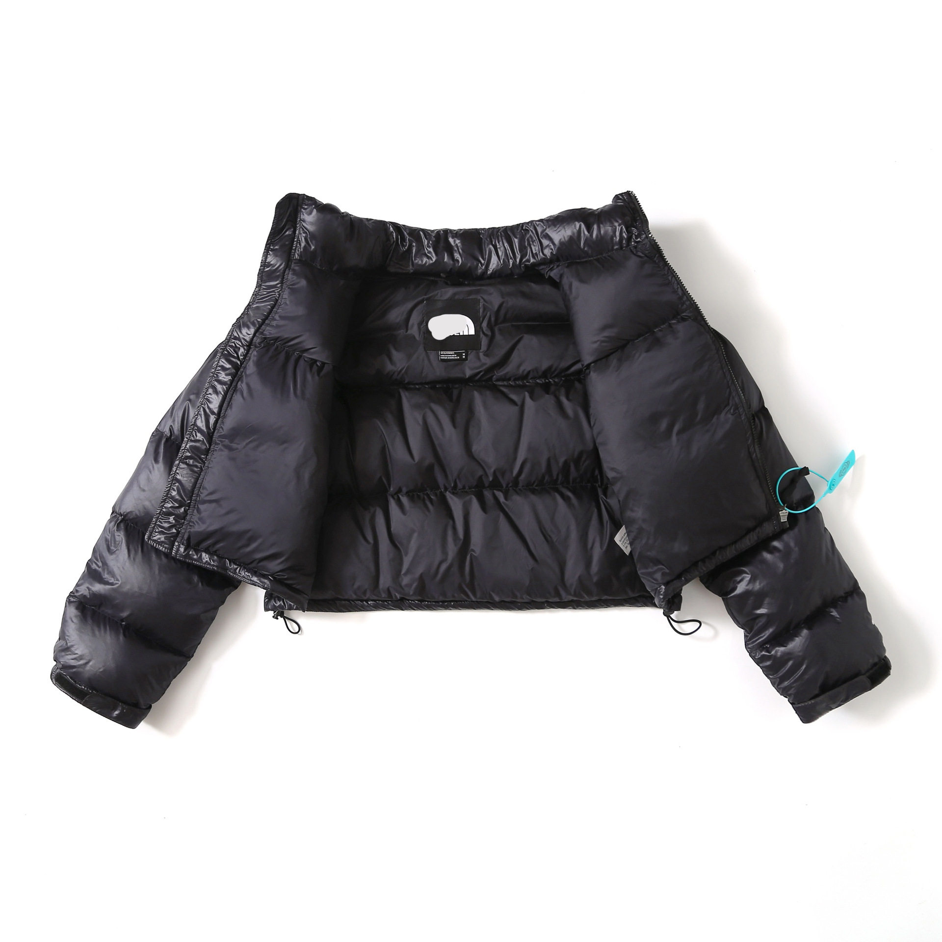 Jenna and Kendall Jenner Style Women's Short down Jacket Winter North Face Fashion Warm High-Puff Stand Collar Puffer Jacket