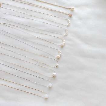 Baroque style Pearl titanium steel necklace women's bath without picking color retention light luxury very simple style clavicle chain does not fade