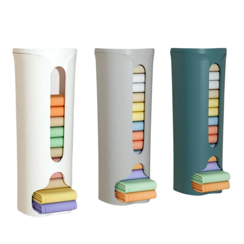 Household Lazy Underwear Socks Storage Artifact Underwear Storage Box Wall Hanging Withdrawable Punch-Free Socks Tidy Box