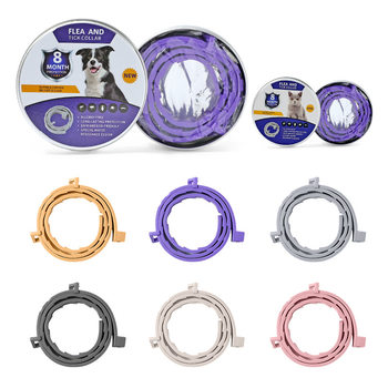 Cross-Border Pet Collars, Large, Medium and Small Cat and Dog Collars, Adjustable Anti-Breakaway Cat Collars, Pet Supplies Wholesale