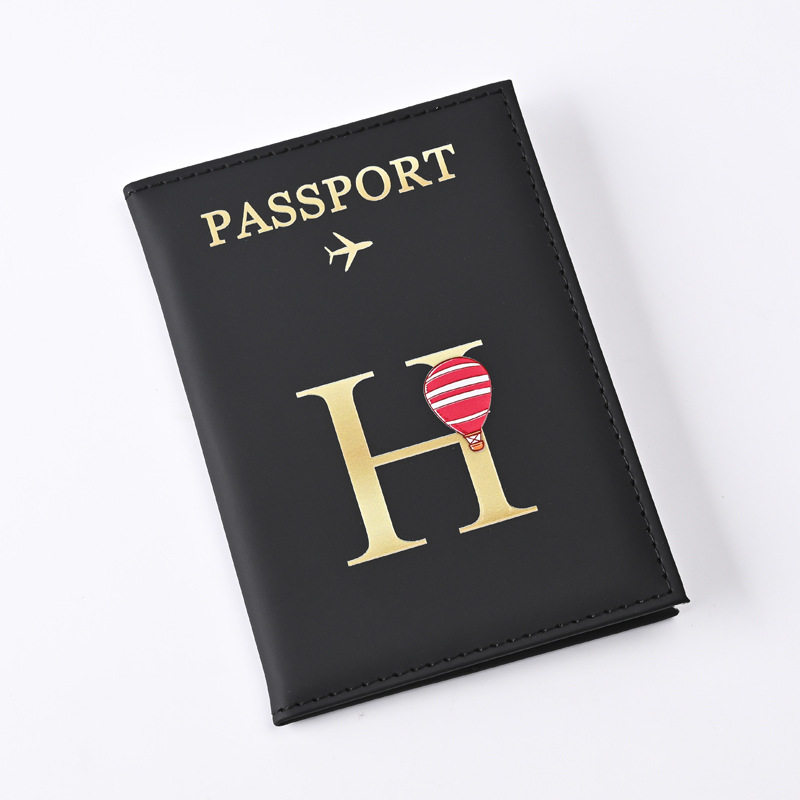 2024 cross-border in stock creative color printing letters pu leather multi-functional password holder SIM card ID bag leather case direct sales