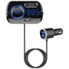 Car mp3 new BC49BQ Bluetooth 5.0 colorful atmosphere light QC3.0 smart fast charge car Bluetooth mp3