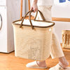 Large storage basket for dirty clothes laundry basket plastic household laundry basket