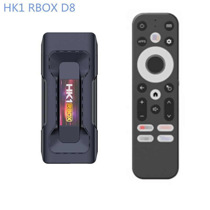 Hk1Rbox-D8 Set-Top Box Tvboxrk3528Wifi68K Bluetooth 5.0 Foreign Trade Set-Top Box Rk3528