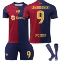 2425 barcelona main champions league no. 9 + socks