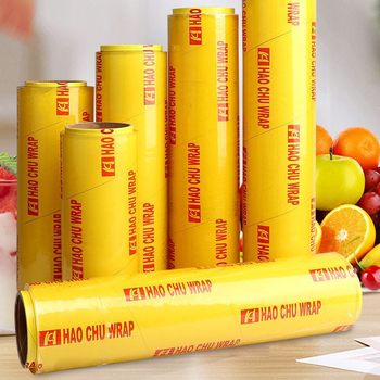 Large Roll of Cling Film Pvc Household Kitchen Fruit Fresh Food Preservation Lock Water Weight Loss Slimming Beauty Hair Mask