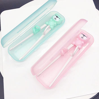 Children's Tableware, Baby Training Chopsticks, Stage One, 3 Years Old, Learning Chopsticks, Enlightenment Chopsticks, Food-Grade, Direct from Manufacturer