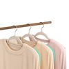 Clothes Hanger for Home Use, Non-Marking, Anti-Shoulder Crease, Clothes Support for Drying Clothes Without Bagging, Non-Slip Garment Rack Hanger