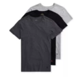 Dark gray black label embroidery