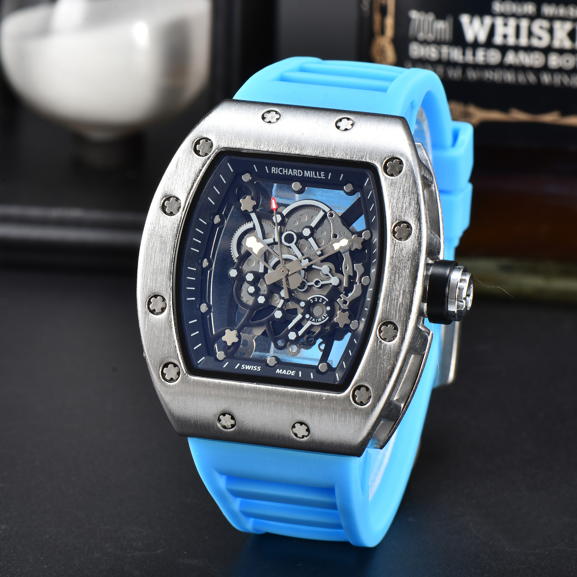 New Richard Six-Pin Cut Out Lettering Hot-Selling Watch Men's and Women's Watch Manufacturer Supply Large Dial 8 O1CN01I0KeHo1jKn0c7C5b9 !!2211633204530 0 cib