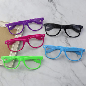 New Retro Rice Candy Flat Mirror Anti-Blue Light Cross-Border Fashion Goggles Glasses Frame Small Pepper Frame