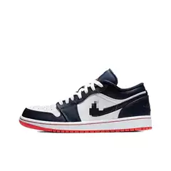 Premium Ajax 1 Low Basketball Sneakers Unisex Black White Panda Skate Shoes Men's Athletic Running Shoes