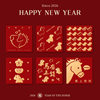 2026 New Year of the Horse Lucky Red Envelope High-End Red Packet Creative Hot Stamping New Year Spring Festival Lucky Red Envelope Bag Cute