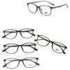 New Metal Hinge Tooth Glasses Frame for Teenagers and Students Tr90 Square Frame Myopia Glasses Frame Danyang Glasses Wholesale