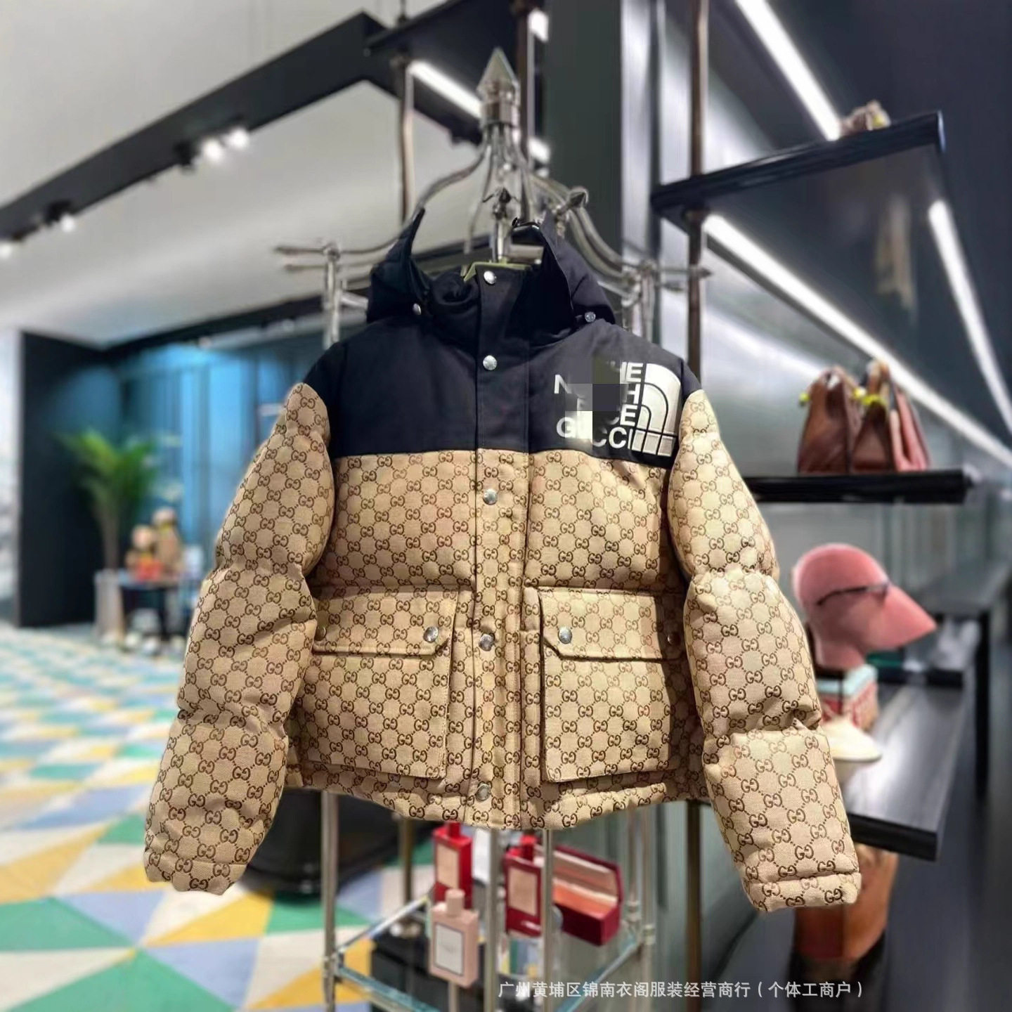 Cross-Border 2025 High Version Winter Men's and Women's down Jackets Letter Hooded Jackets Loose and Versatile Jackets Thickened and Warm