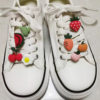 Strawberry carrot Cherry shoelace buckle upper decorative buckle diy accessories detachable children's canvas shoelace buckle