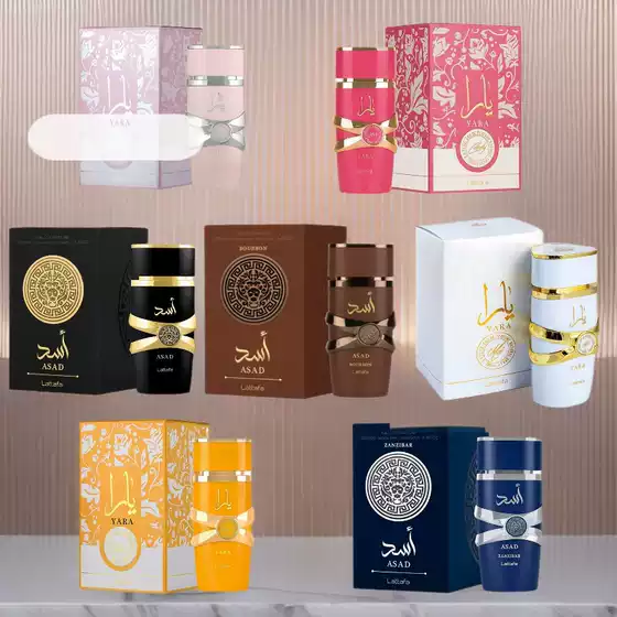 Shenzhen Spot Lattafa Yara Asad100Ml High Quality Perfume Long-Lasting Fragrance Middle East Arabia