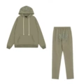 Army green suit