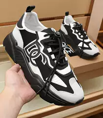 Men's Chunky Sneakers 2025 Spring Trendy Retro Casual Shoes - Breathable Comfortable Thick Sole
