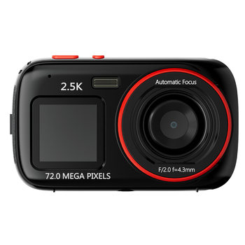 72 Million High-Definition Digital Camera Student Party Dual-Screen Selfie Video Card Machine Campus Ultra-Thin Ccd Cross-Border