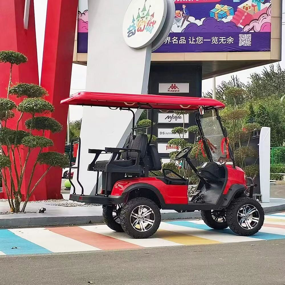 New Energy Electric Sightseeing Car Scenic Spot Touring Viewing Car Security Small Property Patrol Car Electric Golf Cart