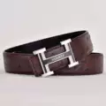 Black and Brown Belt (Silver Buckle)