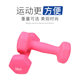 Factory Direct Supply Hexagon Color Dumbbell Ladies Home Fitness Equipment Shaping Beginners Slimming Dip Dumbbell