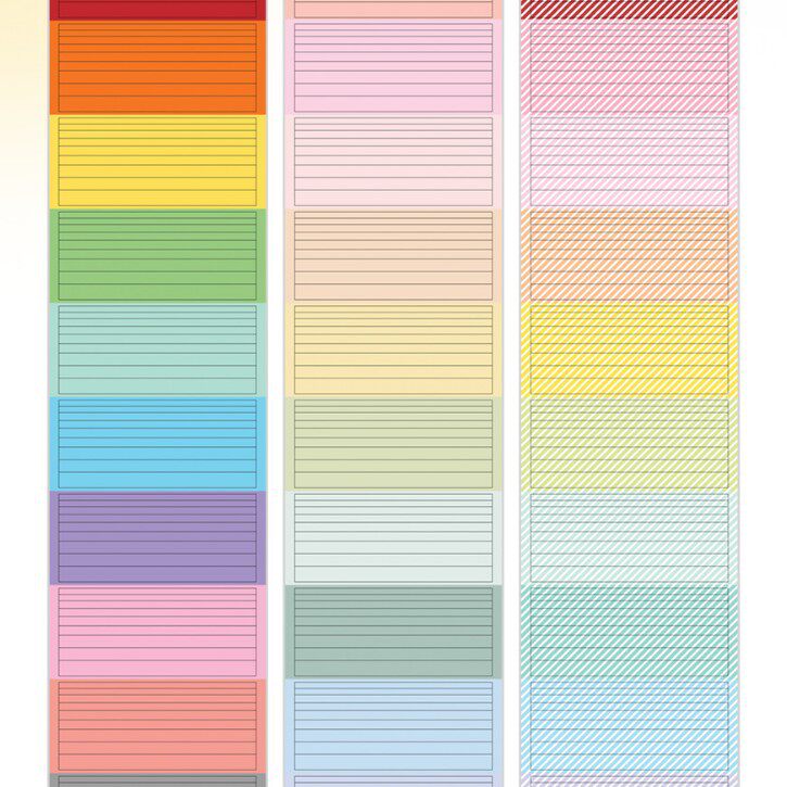 レインボー巾着-鹿ピック 3 全巻 5m