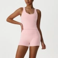 Pink (vest + shorts)