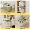 Portable Bath Basket Large Capacity Bath Basket Toiletries South Korea-style Cute Bath Household Bathroom Storage Basket