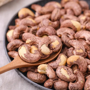 Purple skin purple salt baked cashew tiger skin cashew nuts new year nut snacks wholesale snacks high quality cashew nuts