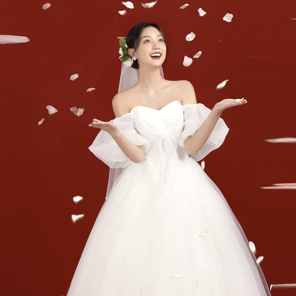 (Mới) Mã A0817 Giá 1400K: Váy Đầm Liền Thân Nữ Luryw Thắt Nơ Bướm Tay Phồng Dùng Trong Lễ Cưới Thời Trang Nữ Chất Liệu G04 Sản Phẩm Mới, (Miễn Phí Vận Chuyển Toàn Quốc).