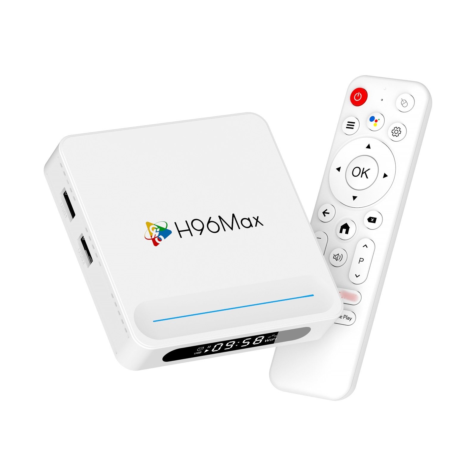 H96MAX H618 plus set-top box H618 Android 14 TV box HD 8K Bluetooth TV box wholesale