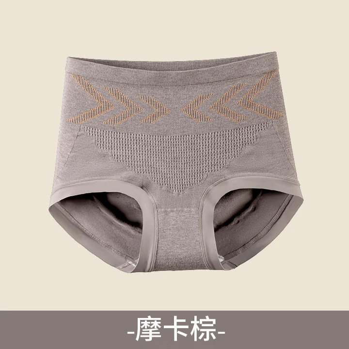 内裤女高腰塑身桑蚕丝抗菌底档提臀无痕三角大码收腹提臀女内裤