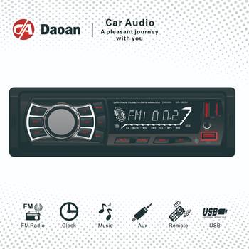 Factory Wholesale Universal Single Spindle Car Mp3 Player 95mm Long Hardware Lcd Dual USB with Bluetooth 1028Ic